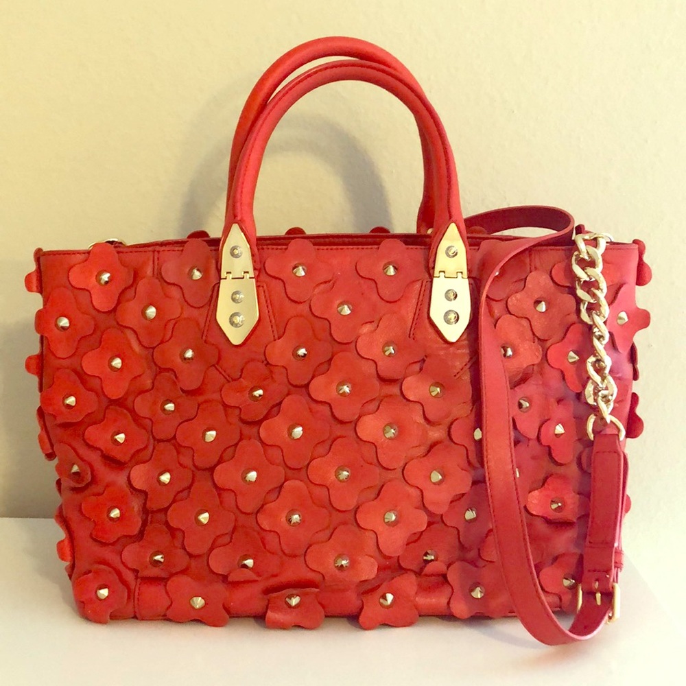 Limited Edition Henri Bendel Floral Satchel